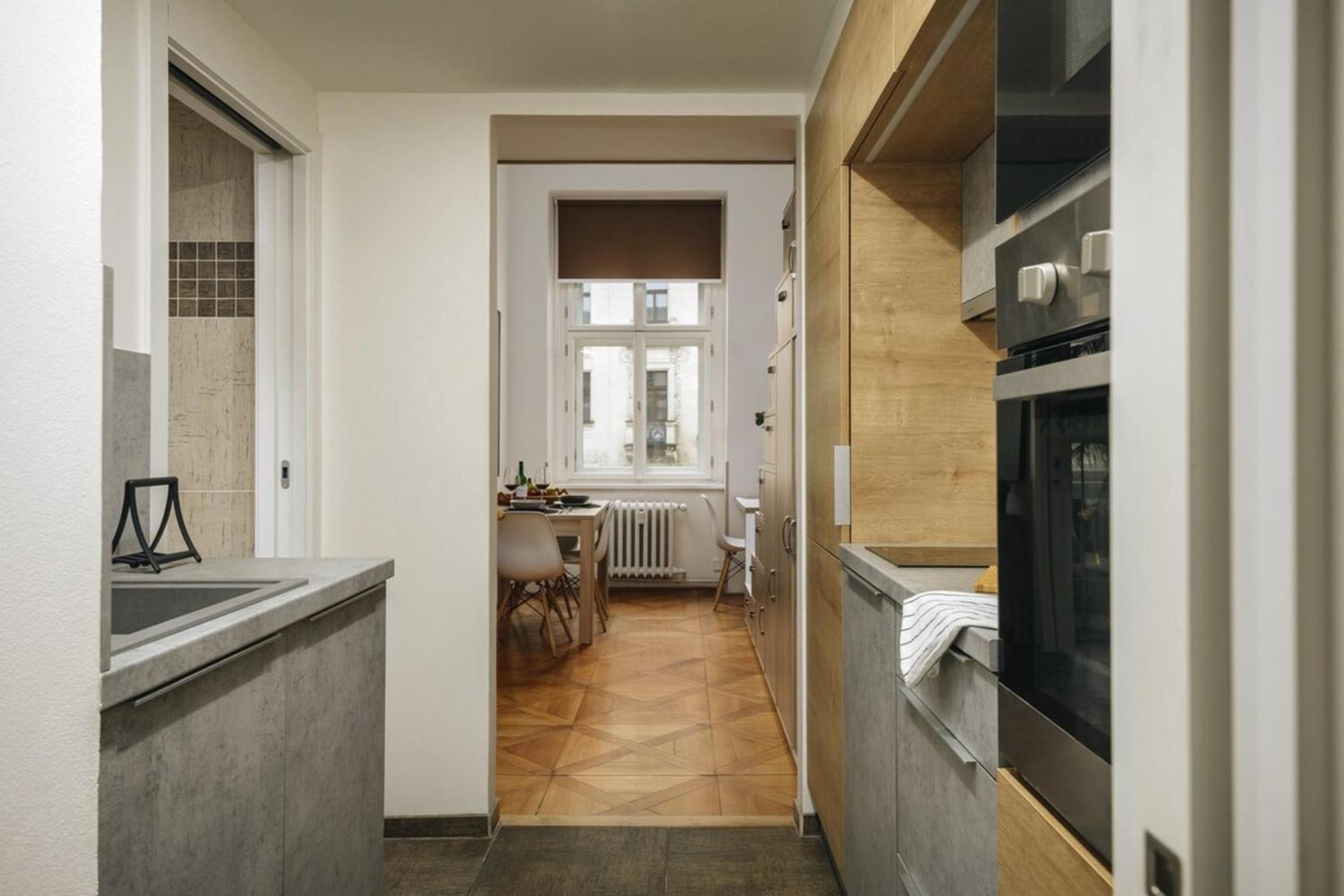 Cozy & Comfortable Apt Walking Anywhere You Want Sen Praha Bagian luar foto